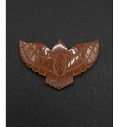 Onyx pêche - Aigle moyen en pierre