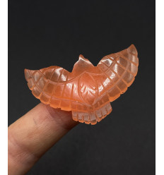 Onyx pêche - Aigle moyen en pierre