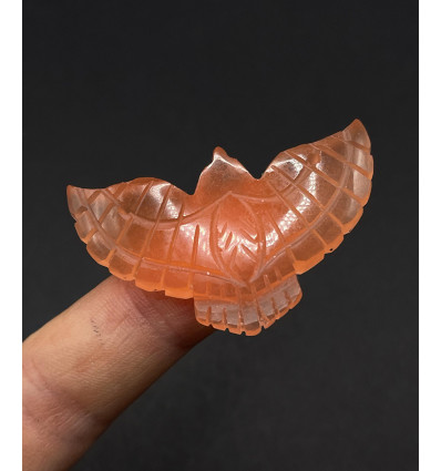 Onyx pêche - Aigle moyen en pierre