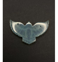 Onyx bleu ciel - Aigle moyen en pierre