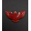 Agate rouge - Aigle moyen en pierre