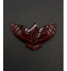 Onyx rouge - Aigle moyen en pierre