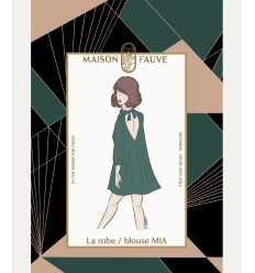 Patron robe, blouse Mia