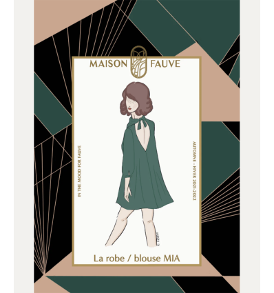 Patron robe, blouse Mia