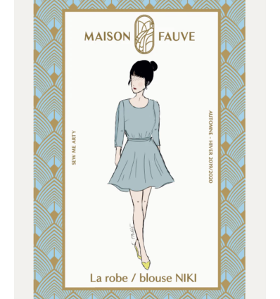 Patron robe, top Niki