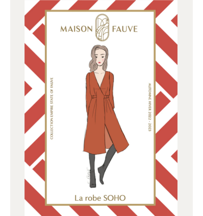 Patron robe portefeuille Soho