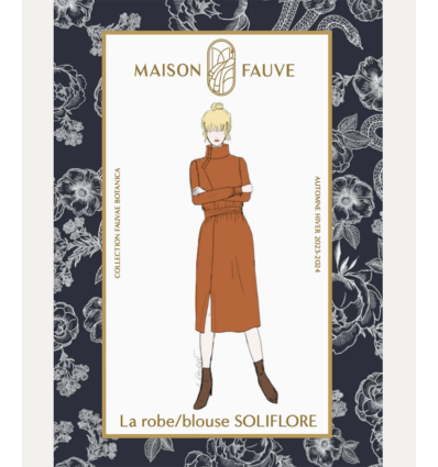 Patron robe, blouse Soliflore