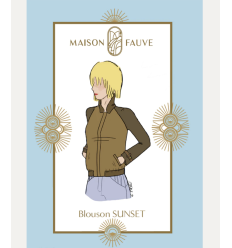 Patron blouson Sunset