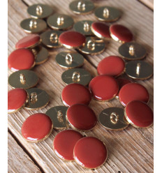 20mm - Bouton Chic Terracotta