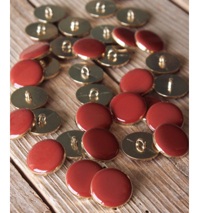 20mm - Bouton Chic Terracotta