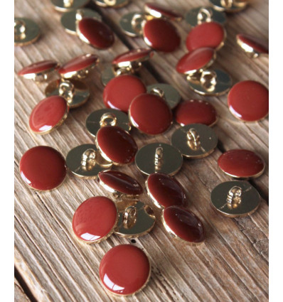 15mm - Bouton Chic Terracotta