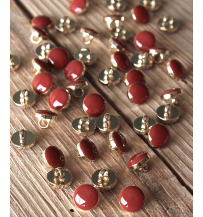 10mm - Bouton Chic Terracotta