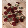 20mm - Bouton Chic Bordeaux