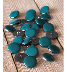 20mm - Bouton Chic Émeraude