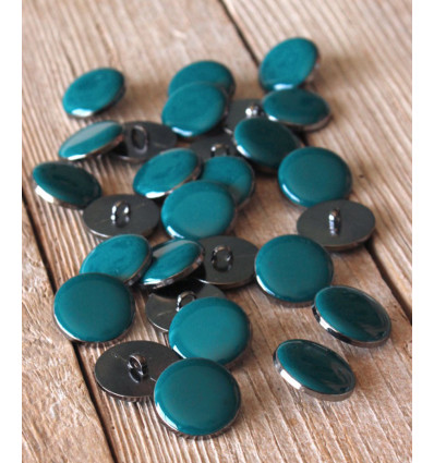 20mm - Bouton Chic Émeraude