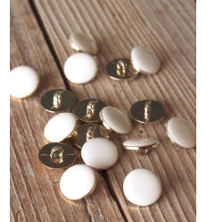 15mm - Bouton Chic Nacre