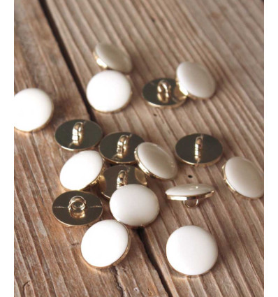 15mm - Bouton Chic Nacre