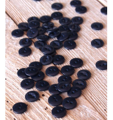 11mm - Bouton Bleu Marine