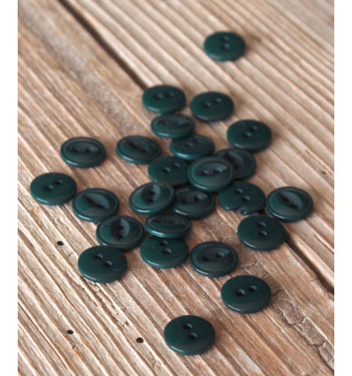 11mm - Bouton Vert Sapin 