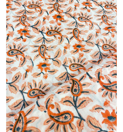 Tissu traditionnel indien