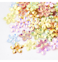 10mm - Sequins fleurs à broder
