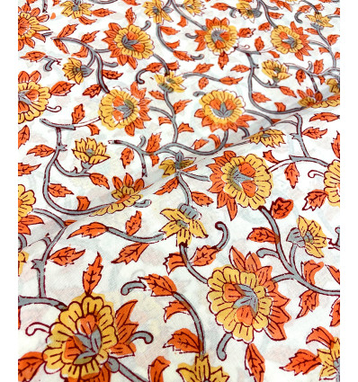 Tissu traditionnel indien