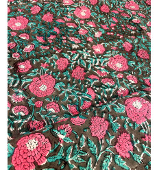 Tissu traditionnel indien