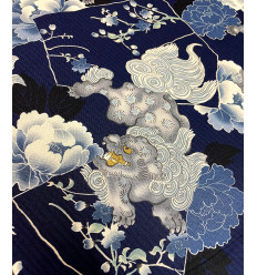 Tissu japonais - Dragon