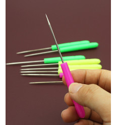 Poinçon ultra fin manche plastique