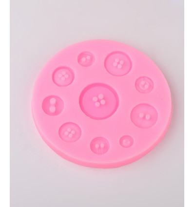 Moule bouton pour résine