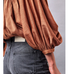 Coton viscose "FLAKE PECAN PIE"