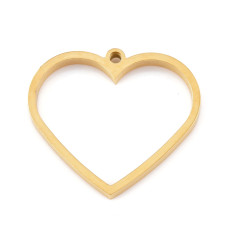 Pendentif coeur pour résine
