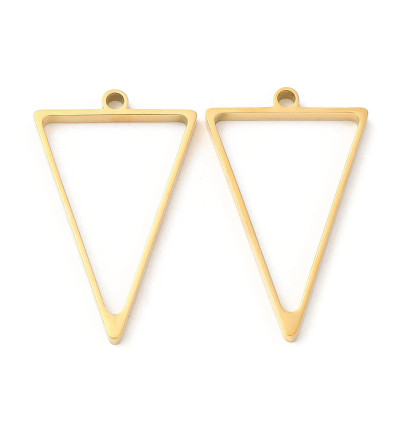 Pendentif triangle pour résine