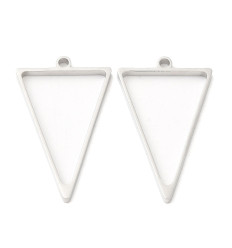 Pendentif triangle pour résine