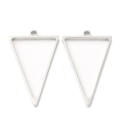 Pendentif triangle pour résine