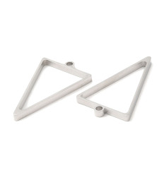 Pendentif triangle pour résine