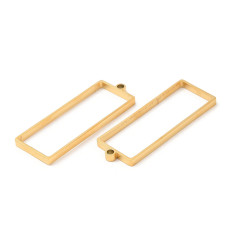 Pendentif rectangle pour résine