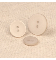 15mm - Bouton 2 trous satiné
