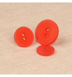 15mm - Bouton 2 trous satiné