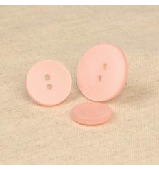 15mm - Bouton 2 trous satiné