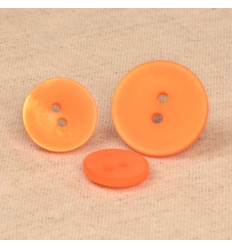 15mm - Bouton 2 trous satiné