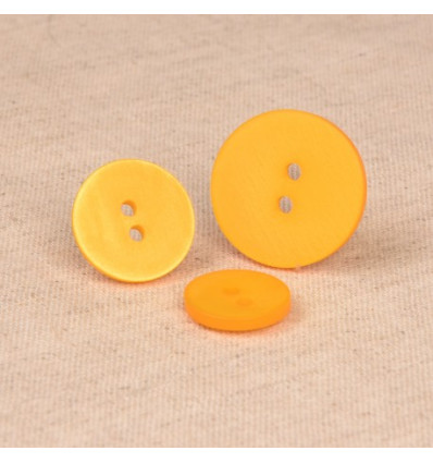 15mm - Bouton 2 trous satiné