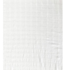 Coton structuré à carreaux