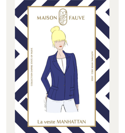 Patron veste Manhattan