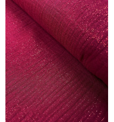 Double gaze brodée sashiko