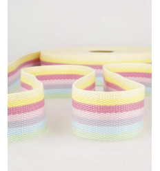 40mm - Sangle arc-en-ciel (1m)