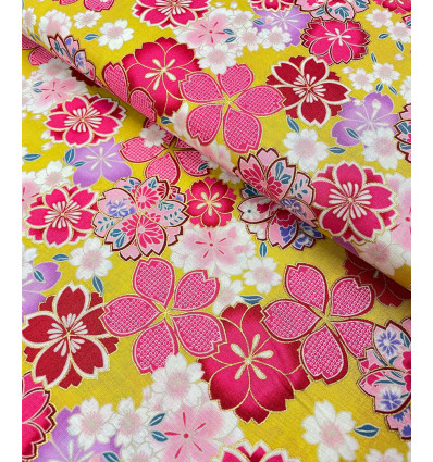 Tissu Sevenberry - Sakura Rustic