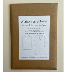 Patron “le top et la robe ampleur” Maison Essentielle