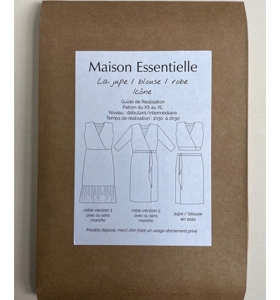 Patron La blouse / robe / jupe icône - Maison Essentielle