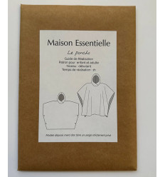 Patron “Le poncho” adulte et enfant